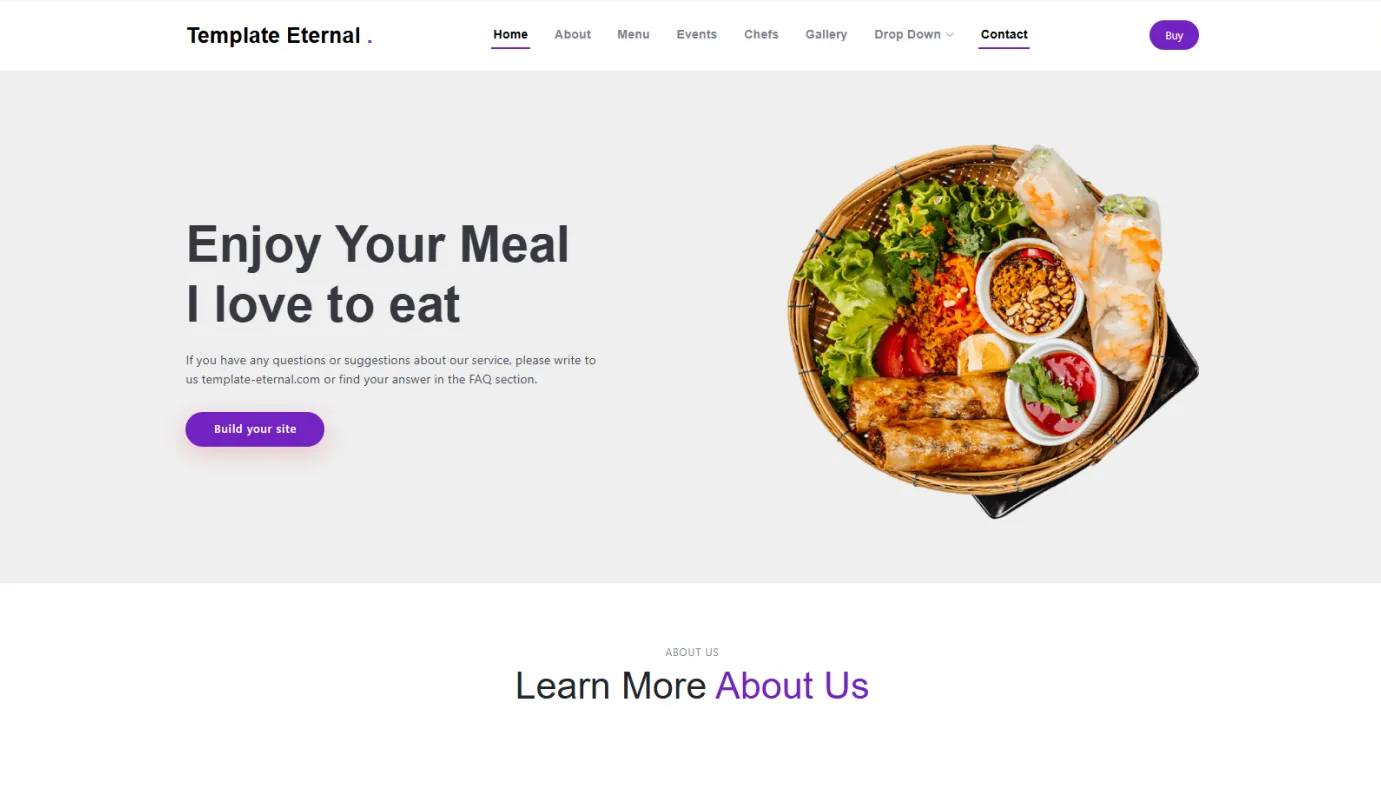 Food template (Purple)