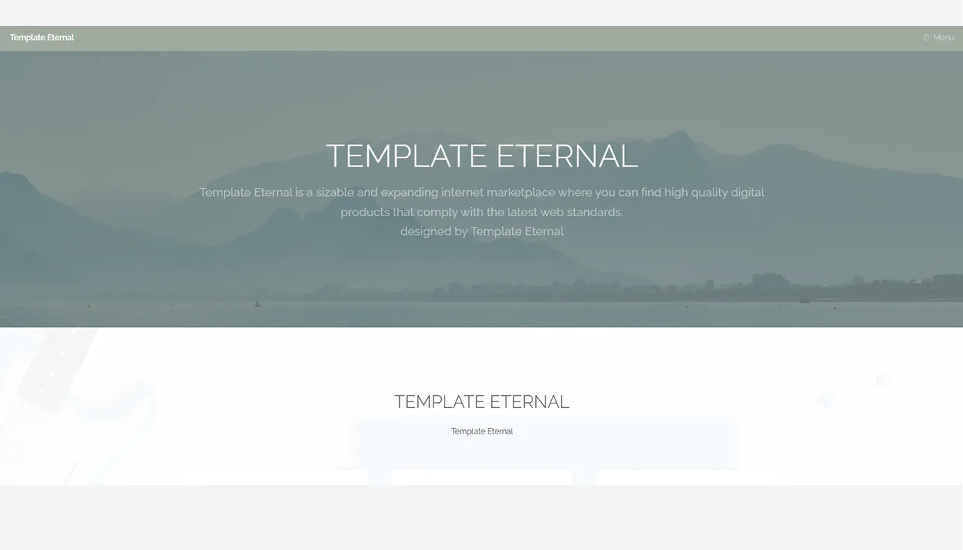 Universal template (Grey)