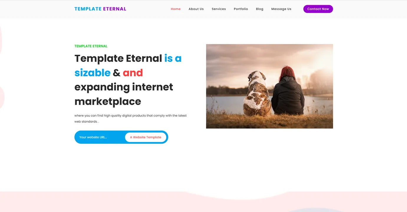 Marketplace template (Purple)