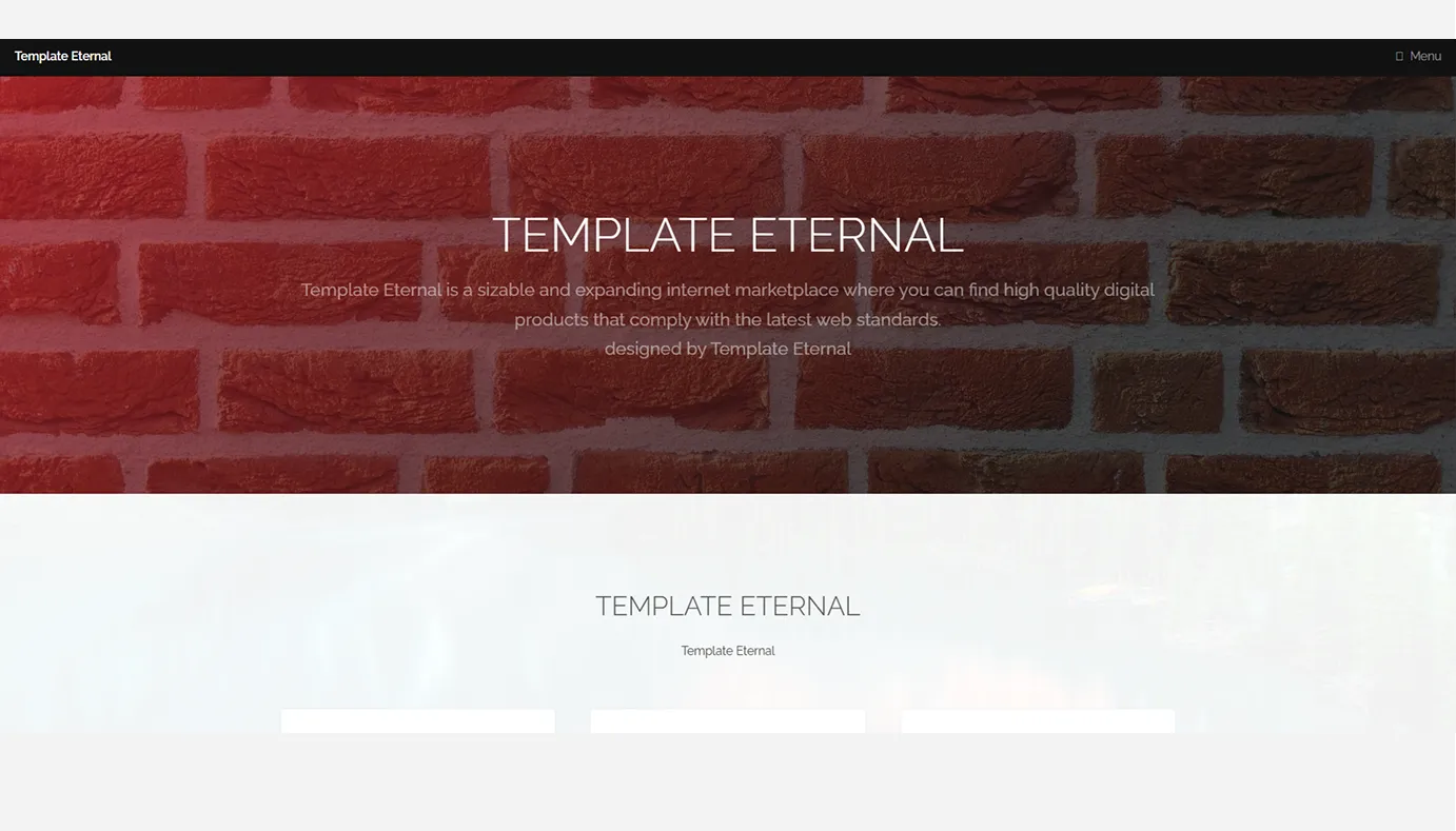 Universal template (Red)
